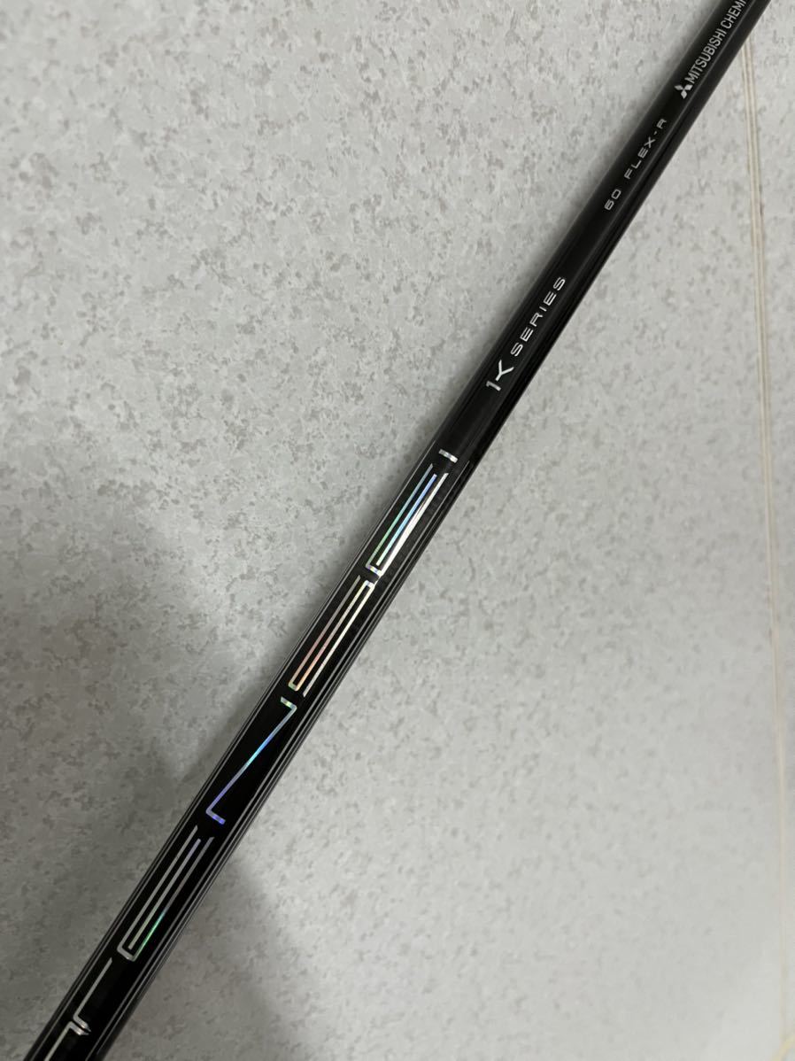 送料無料 希少 美品 テンセイ ホワイト 1Kシリーズ 60-R ドライバー 1W