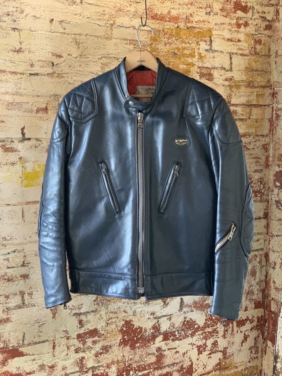 70s Lewis Leathers SUPER PHANTOM NAVY ヴィンテージ ビンテージ ルイスレザー スーパーファントム ネイビー AVIAKIT 60s 送料無料_画像1