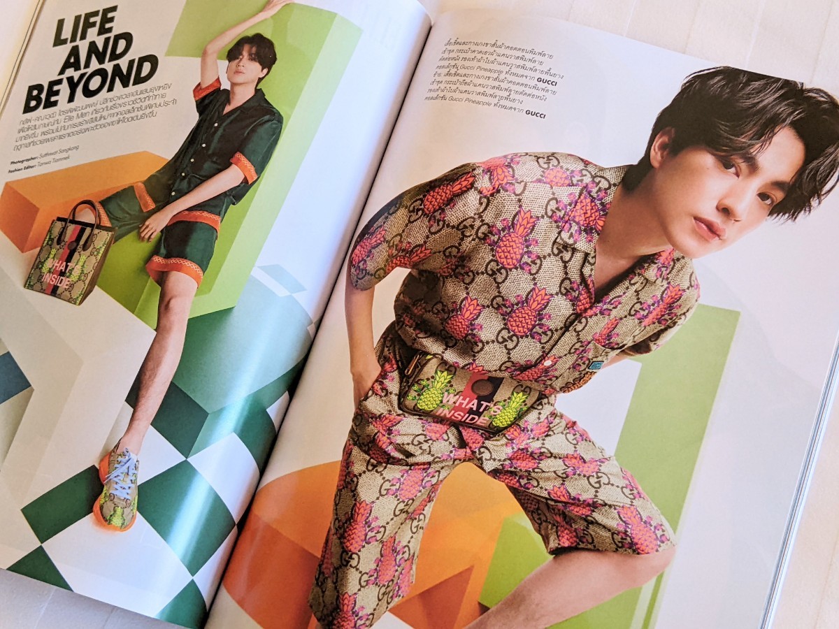 ELLE MEN Thailand 表紙 Gulf www.clwsi.com