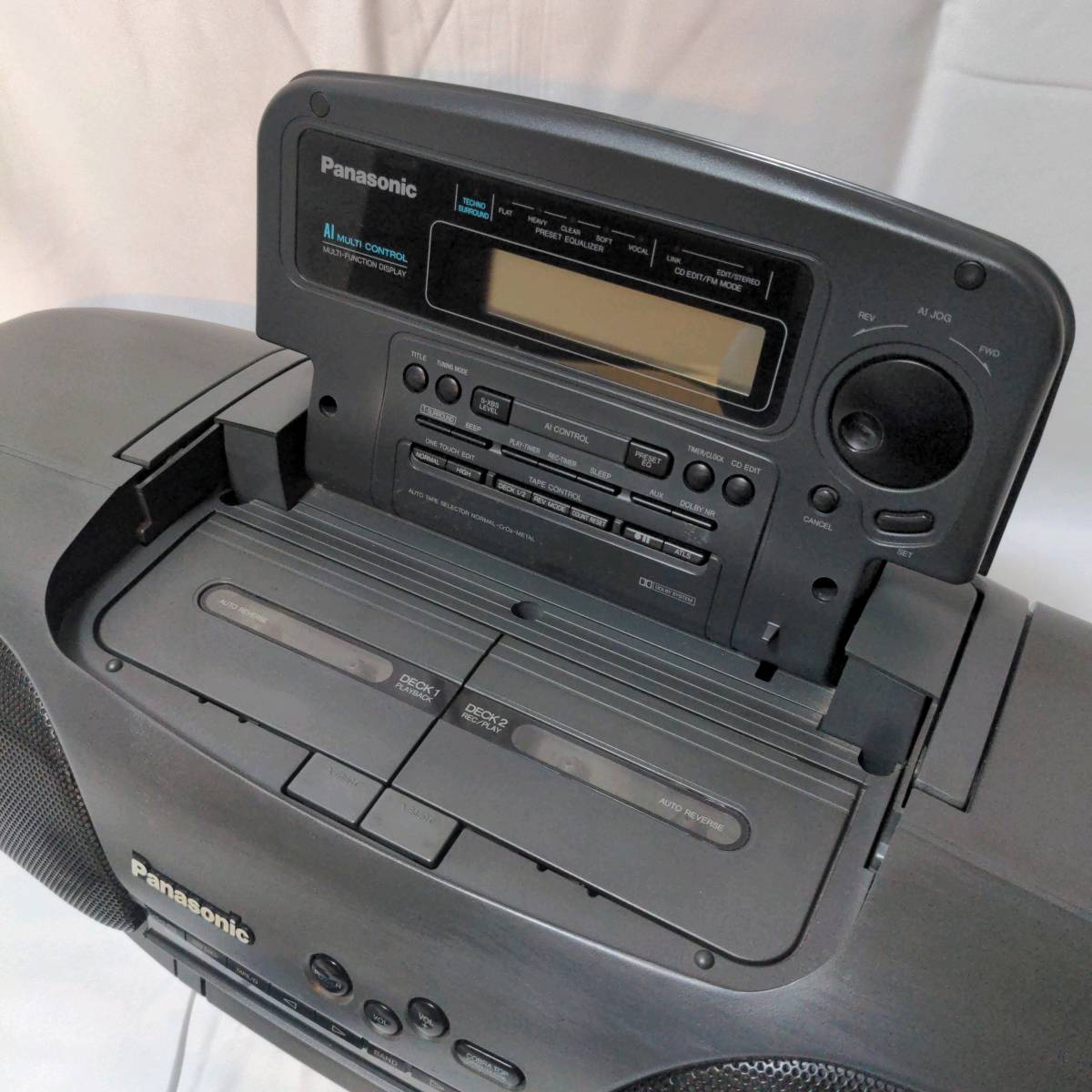 純正リモコン付/美品】Panasonic パナソニック RX-DT707 RAK-RX316W