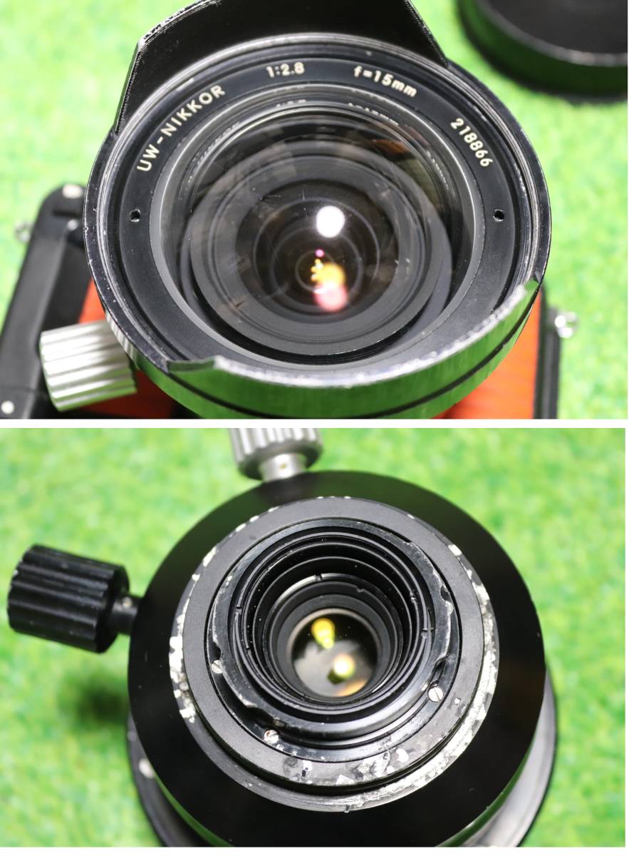 Nikon ニコン ニコノス NIKONOS-V 水陸両用 フィルムカメラ UW-NIKKOR 1:2.8 f=15mm 動作未確認 ジャンク品#349GK0328SEK_画像3