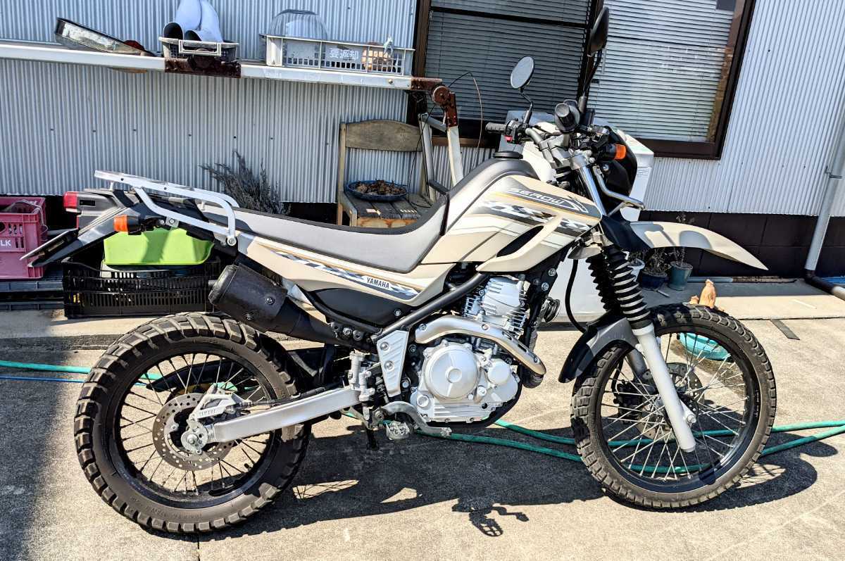 トリッカー ホイール タイヤ セロー250付けて使用 ツーリング トリッカー ホイール タイヤ セロー250付けて使用 ツーリング