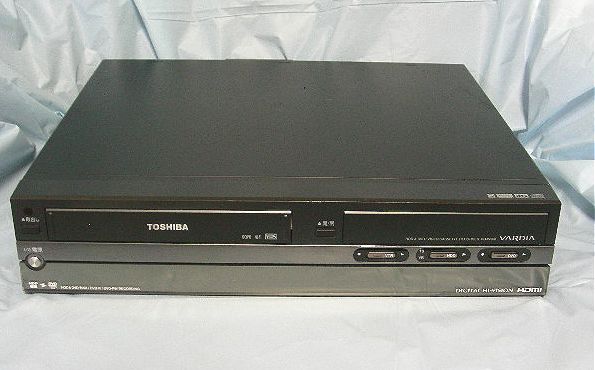 ヤフオク! - VTR+HDD+DVD多機能レコーダー東芝RD-W300純正リ