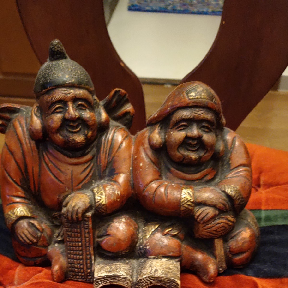 恵比寿 仏教美術 古美術 古玩 中国 古備前 骨董 金属工芸 