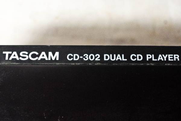 Junk *TASCAM CD-302 DUAL CD PLAYR для контроллер *Te-1