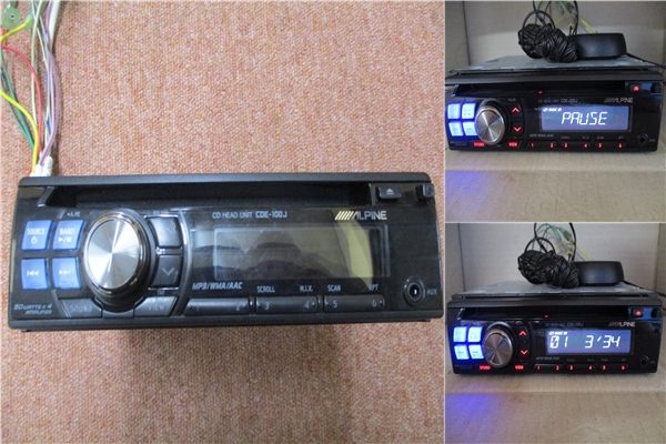 ALPINE アルパイン CDプレーヤー CDE-100J ALPINE アルパイン CD