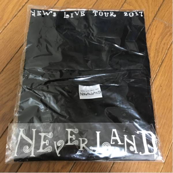 NEWS LIVE TOUR 2017 NEVERLAND Tシャツ_画像2