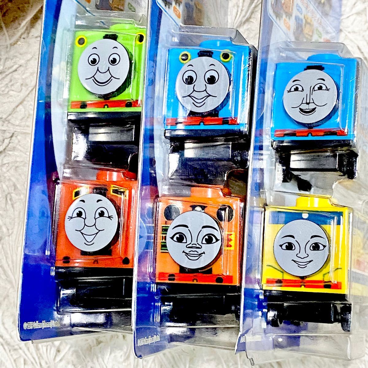 きかんしゃトーマス つなげてブロック トーマス ニア ゴードン レベッカ パーシー ジェームス セット トーマスシリーズ