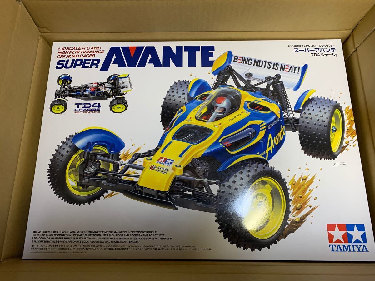 ★新品未使用★ タミヤ 1/10 電動RCカーシリーズ 1/10RC スーパー アバンテ (TD4シャーシ) 58696