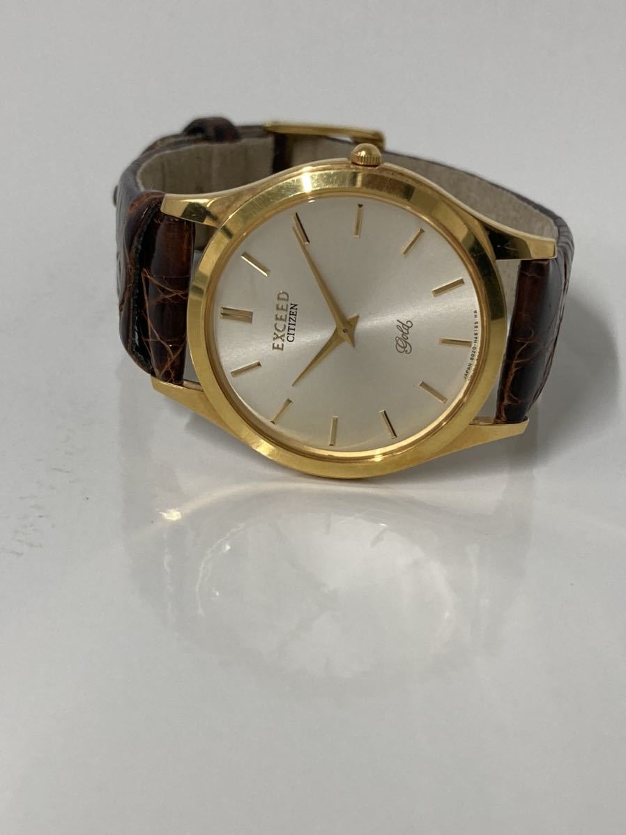 ◇18K 18金 750刻印CITIZEN EXCEED シチズン エクシード 8020 ◇18K 18金 750刻印CITIZEN EXCEED シチズン エクシード 8020