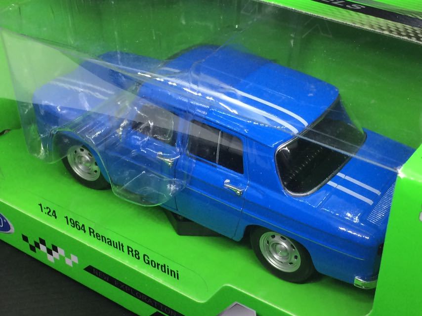 WELLY 1/24 1964 Renault R8 Gordini Welly миникар 