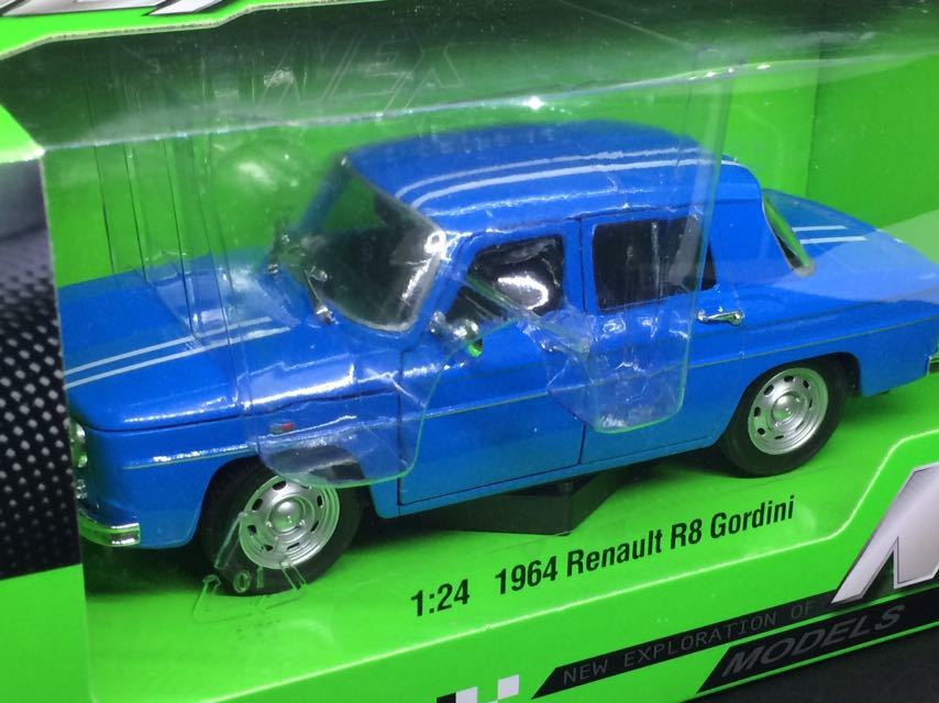 WELLY 1/24 1964 Renault R8 Gordini Welly миникар 