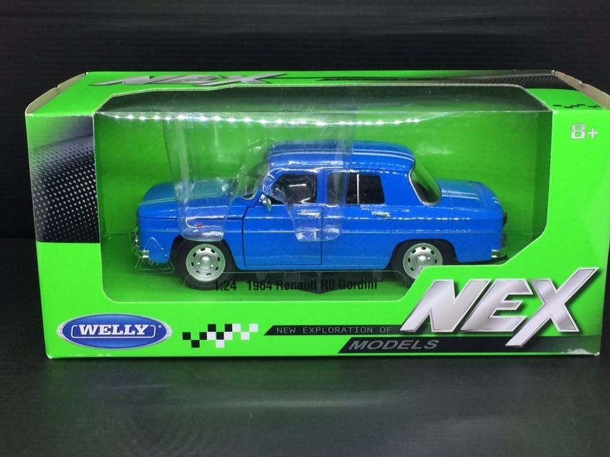 WELLY 1/24 1964 Renault R8 Gordini Welly миникар 