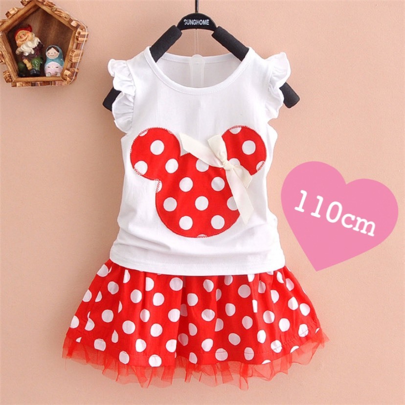 奇跡の再販! ミニーちゃん セットアップ 110㎝ キッズ服(100cm~) 奇跡の再販! ミニーちゃん セットアップ 110㎝ キッズ服(100cm~)