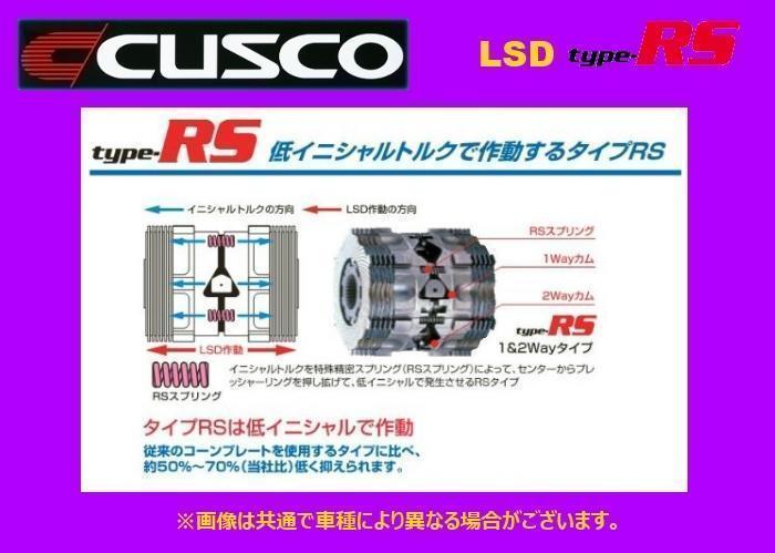 【SEAL限定商品】 新品 正規品送料無料 クスコ タイプRS LSD 2WAY 1.5 L2 リア ロードスター NA8C 177