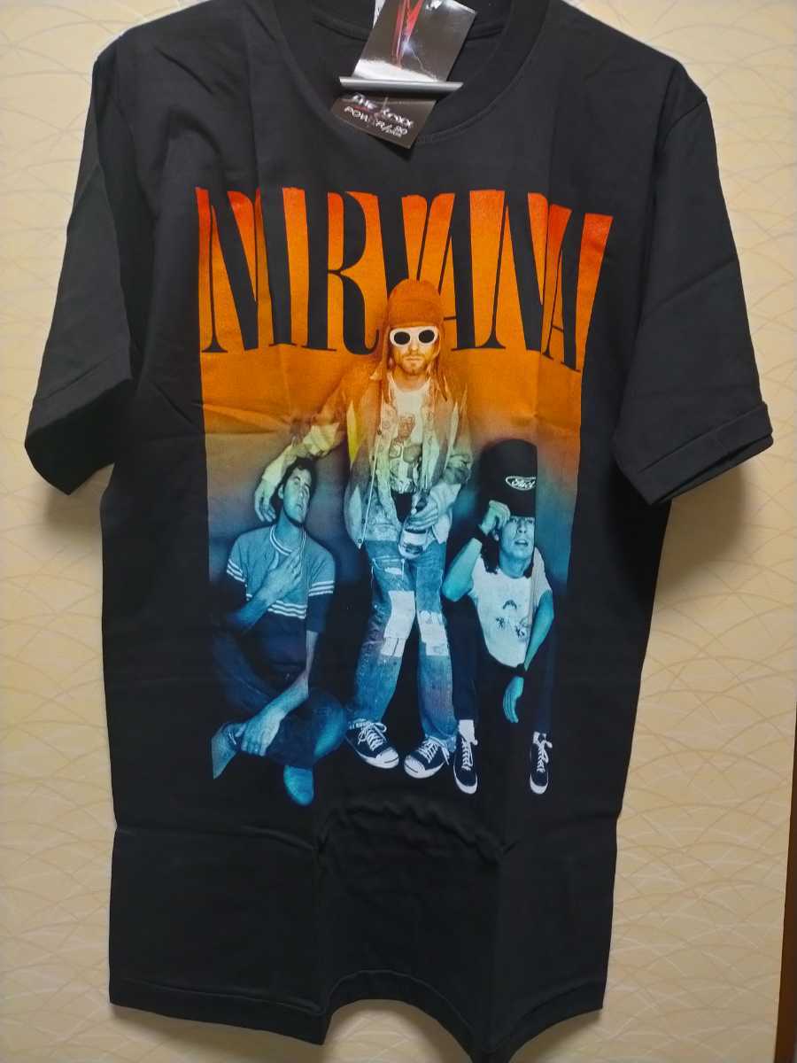 激レア新品】NIRVANA Tシャツ半袖 Mサイズ 90sシングルステッチ