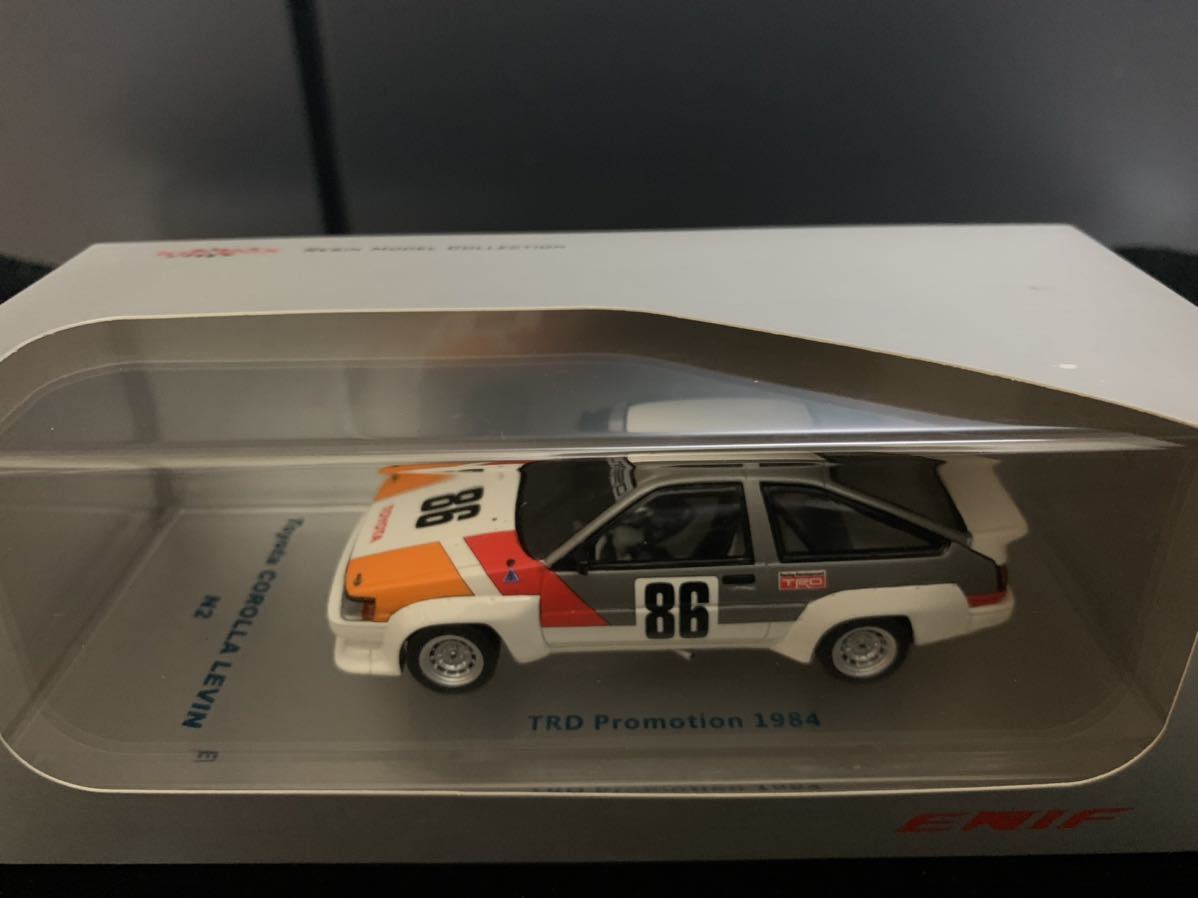 1/43 ENIF TOYOTA トヨタ カローラ レビン N2 TRD プロモーション 1984