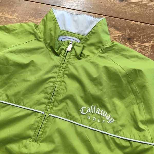 オンラインショップ キャロウェイcallaway 2wayナイロンJKT ハーフ