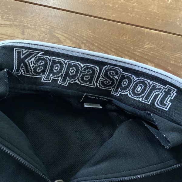 良品 90s 90年代 黒タグ Kappa カッパ 刺繍ロゴ トラック 良品 90s 90年代 黒タグ Kappa カッパ 刺繍ロゴ トラック