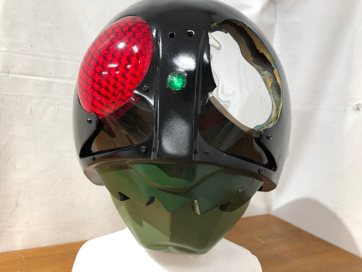 破損品 1/1スケール相当 仮面ライダー1号 桜島ver. マスク 破損品 1/1スケール相当 仮面ライダー1号 桜島ver. マスク