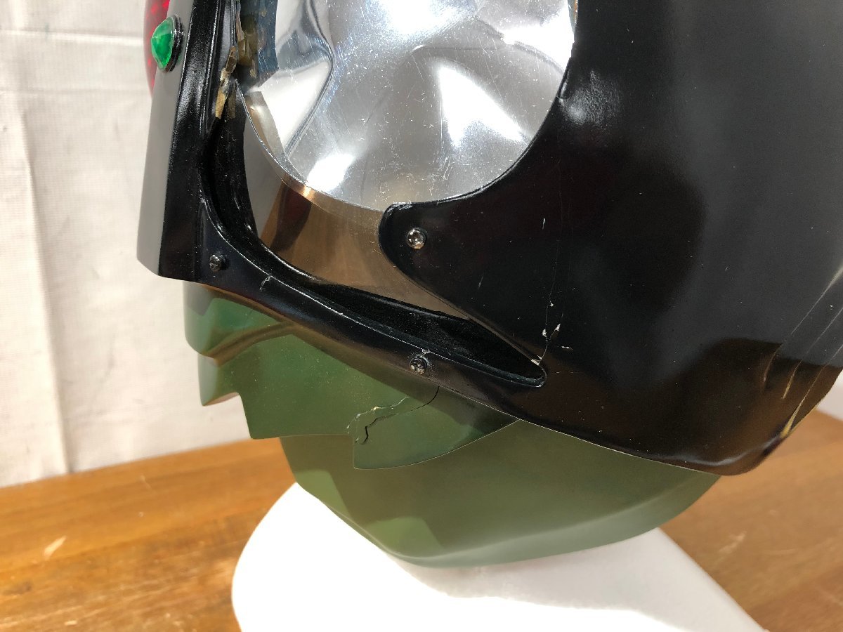 破損品 1/1スケール相当 仮面ライダー1号 桜島ver. マスク 破損品 1/1スケール相当 仮面ライダー1号 桜島ver. マスク
