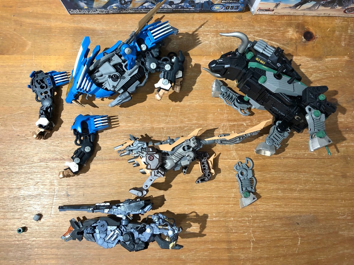 1円～ トミー 旧ゾイド 等 まとめ売り ブレードライガー レッドホーン ジェノブレイカー ディバイソン 他 ZOIDS【ジャンク・現状品】[36]_画像4