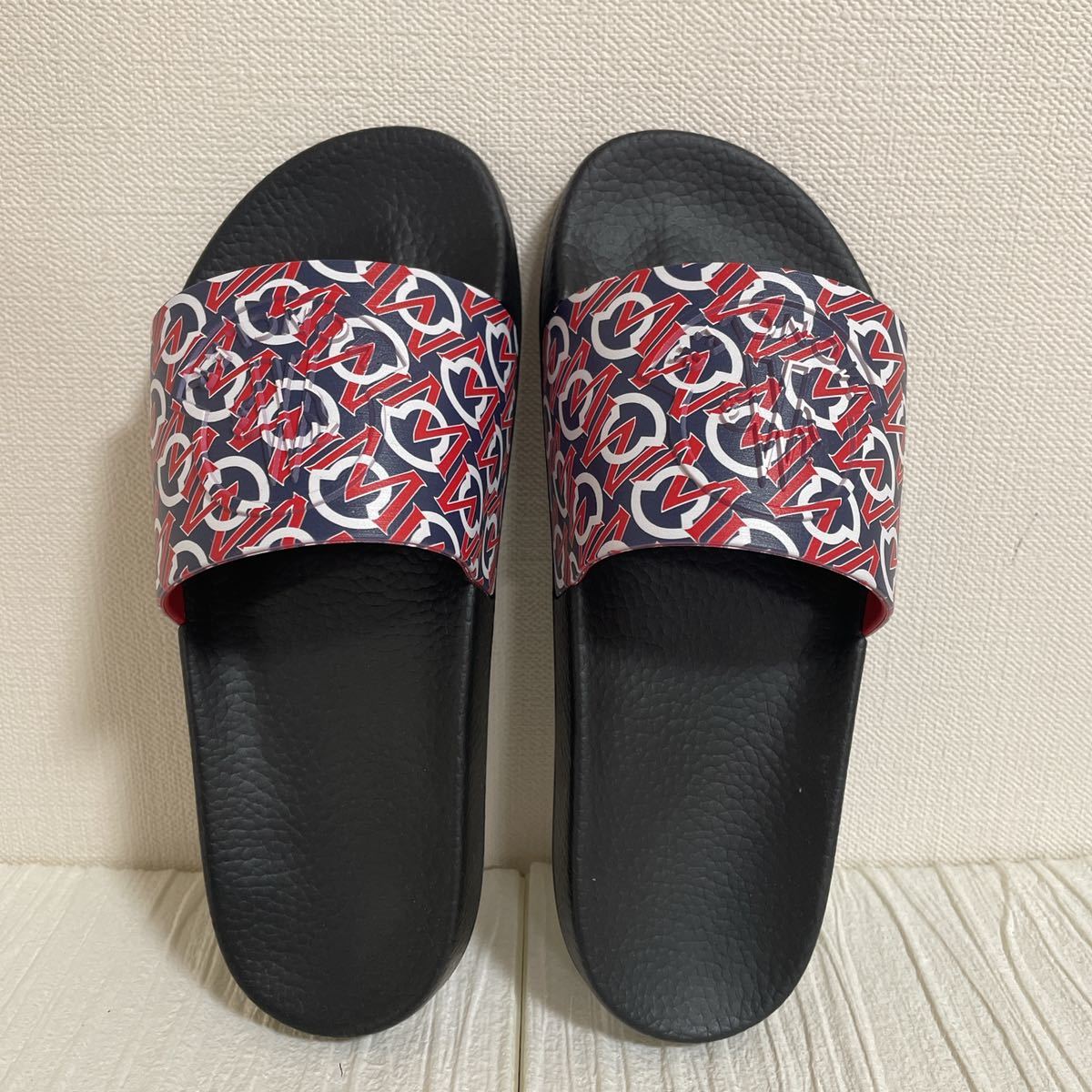 モンクレール moncler 39 サンダル フラット 24.5 ユニセックス