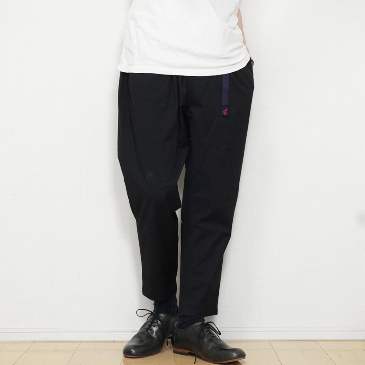  GRAMICCI × BEAMS BOY 別注 イージー スラックス【M】NAVY グラミチ ビームスボーイ コラボ クロップドパンツ アンクル GLP-15S109(16)_画像1