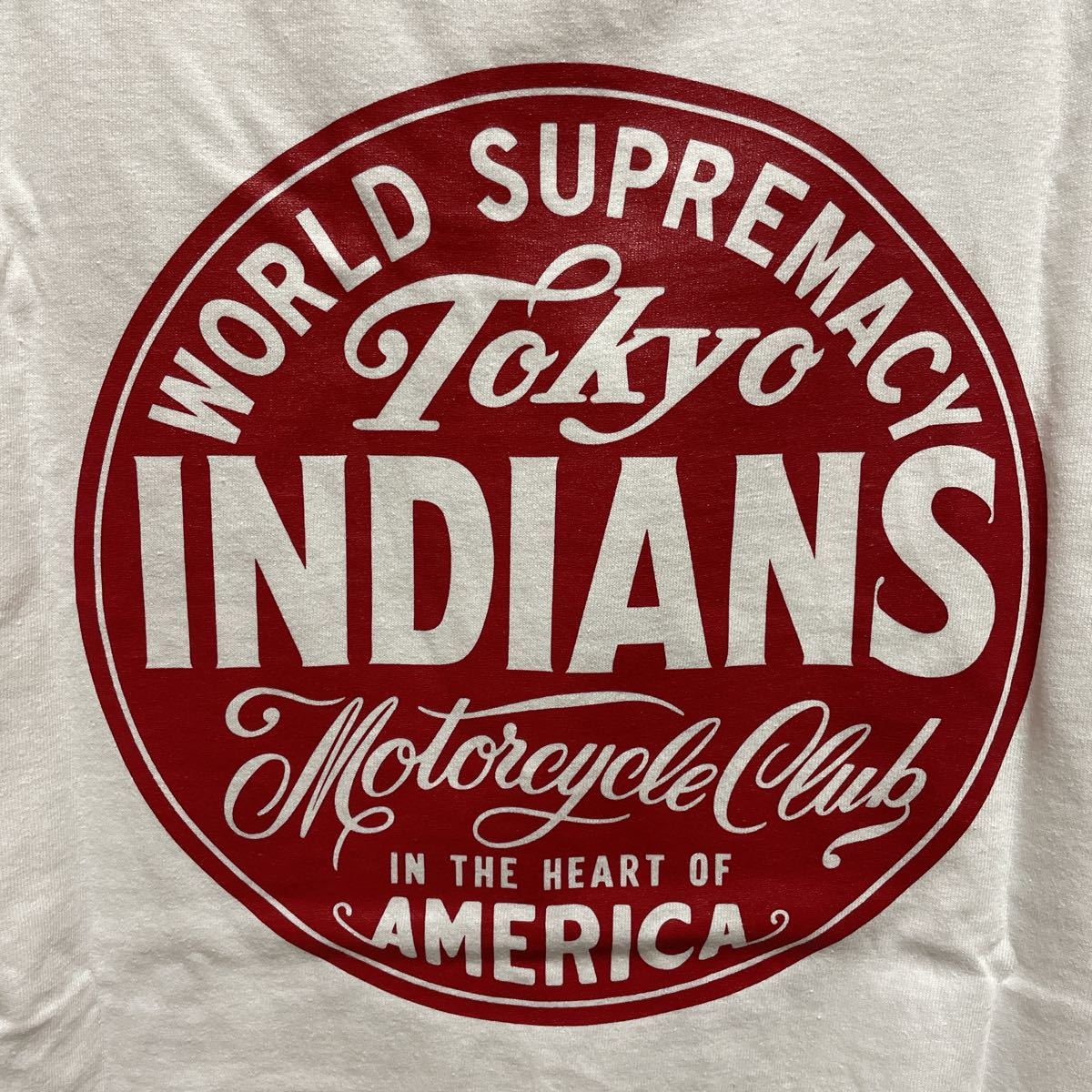 全ての 東京インディアンズ tokyo サイズM ロンT indians Tシャツ/カットソー(七分/長袖)