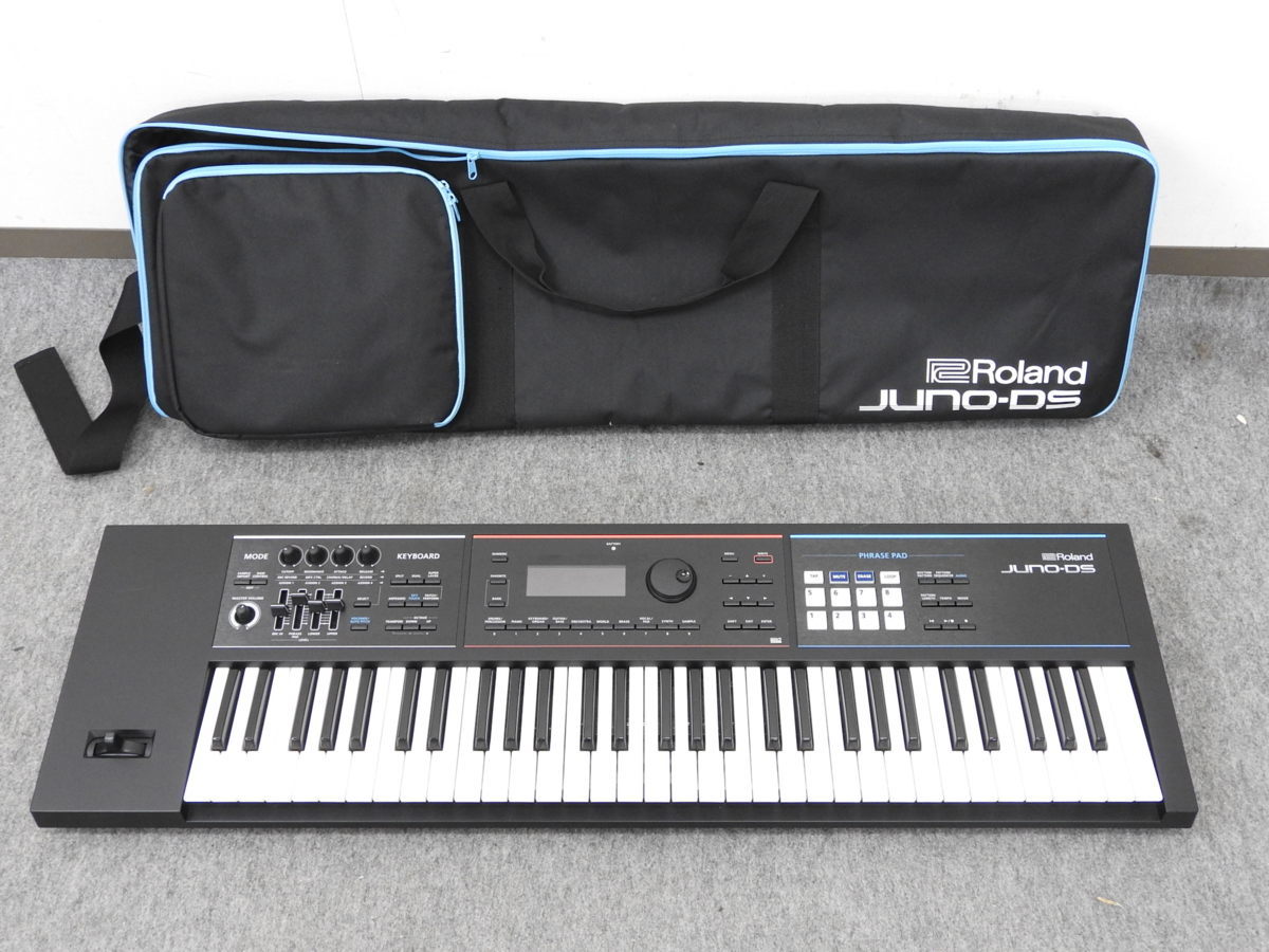 ☆ Roland ローランド JUNO-DS61 シンセサイザー 61鍵盤 ケース付き