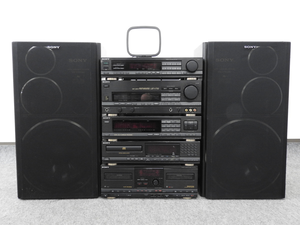 ☆ SONY ソニー リバティ ST-V750TV/TA-V750/SEQ-V750/CDP-V750/TC