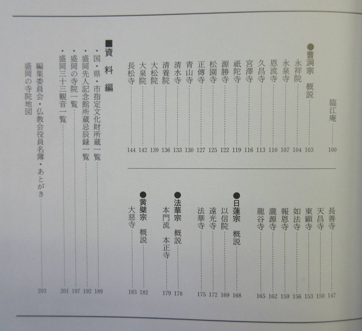 ★ 盛岡の寺院 盛岡市仏教会 1995年7月20日 発行 盛岡とお寺さん 寺院 岩手県 盛岡市 盛岡市仏教会発行 ◆25_画像6