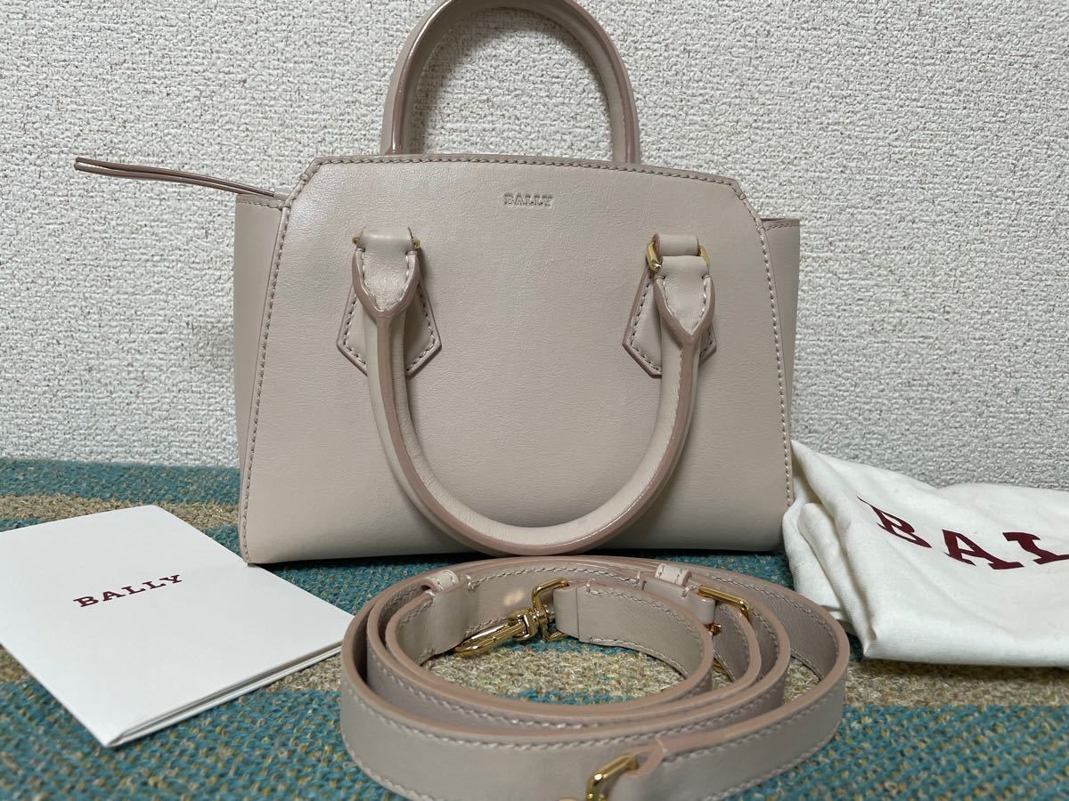 BALLY SOMMY レザー ミニバッグ 新品(W20.5×H16×D9cm/イタリア製