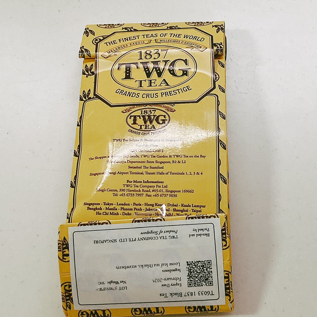 TWG★1837 Black Tea★50g 新鮮な紅茶♪♪