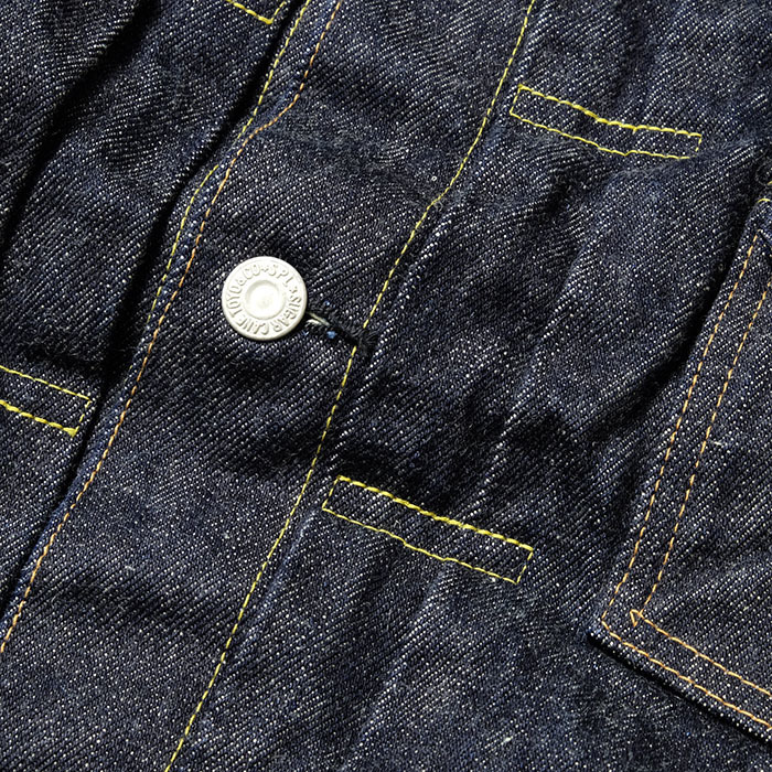 シュガーケーン 16.25oz 砂糖黍 ファイバー デニムジャケット 40 2nd セカンド SC10304 SUGAR CANE の画像3