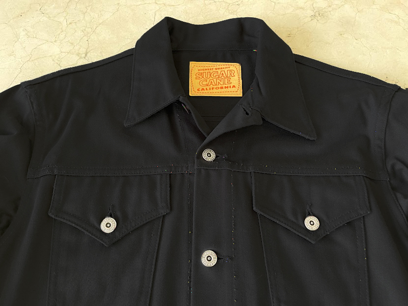 SUGARCANE ブラック ジャケット 40 1962 MODEL 3rdタイプ シュガーケーン