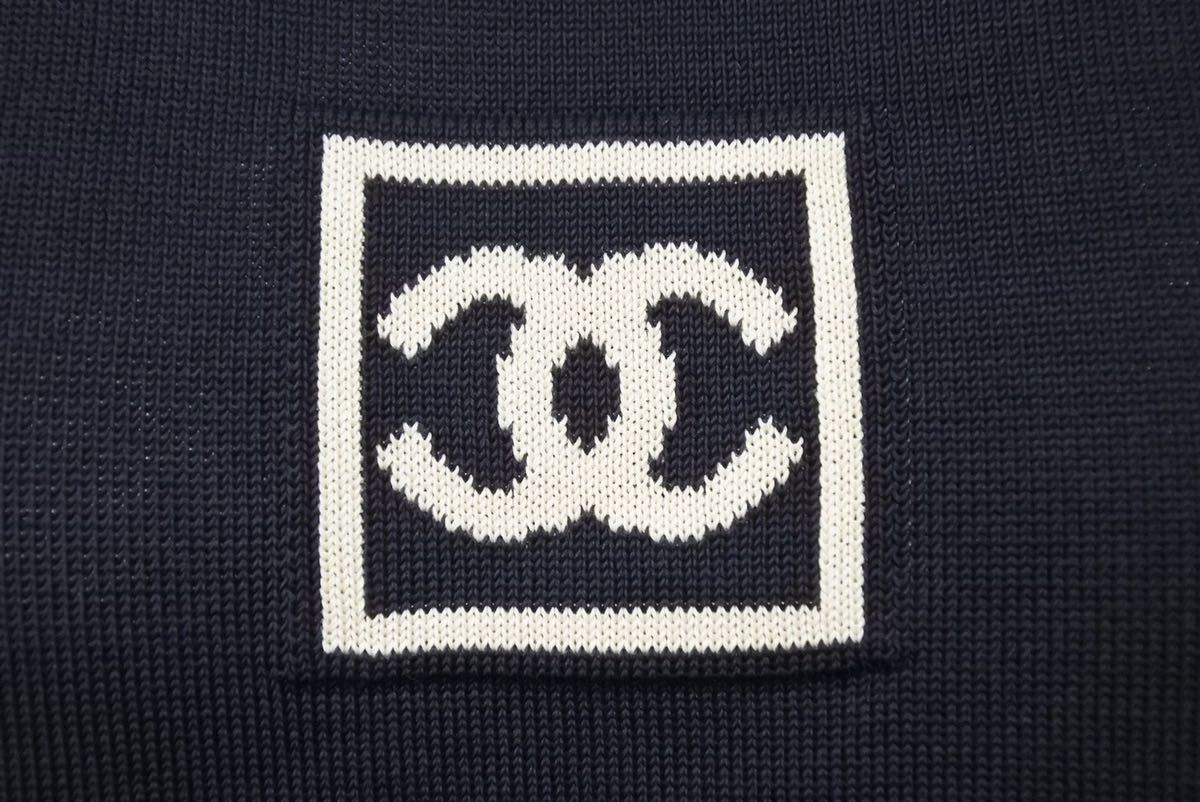 CHANEL シャネル スポーツライン N28066 03A ブラック 美品 半袖T ...