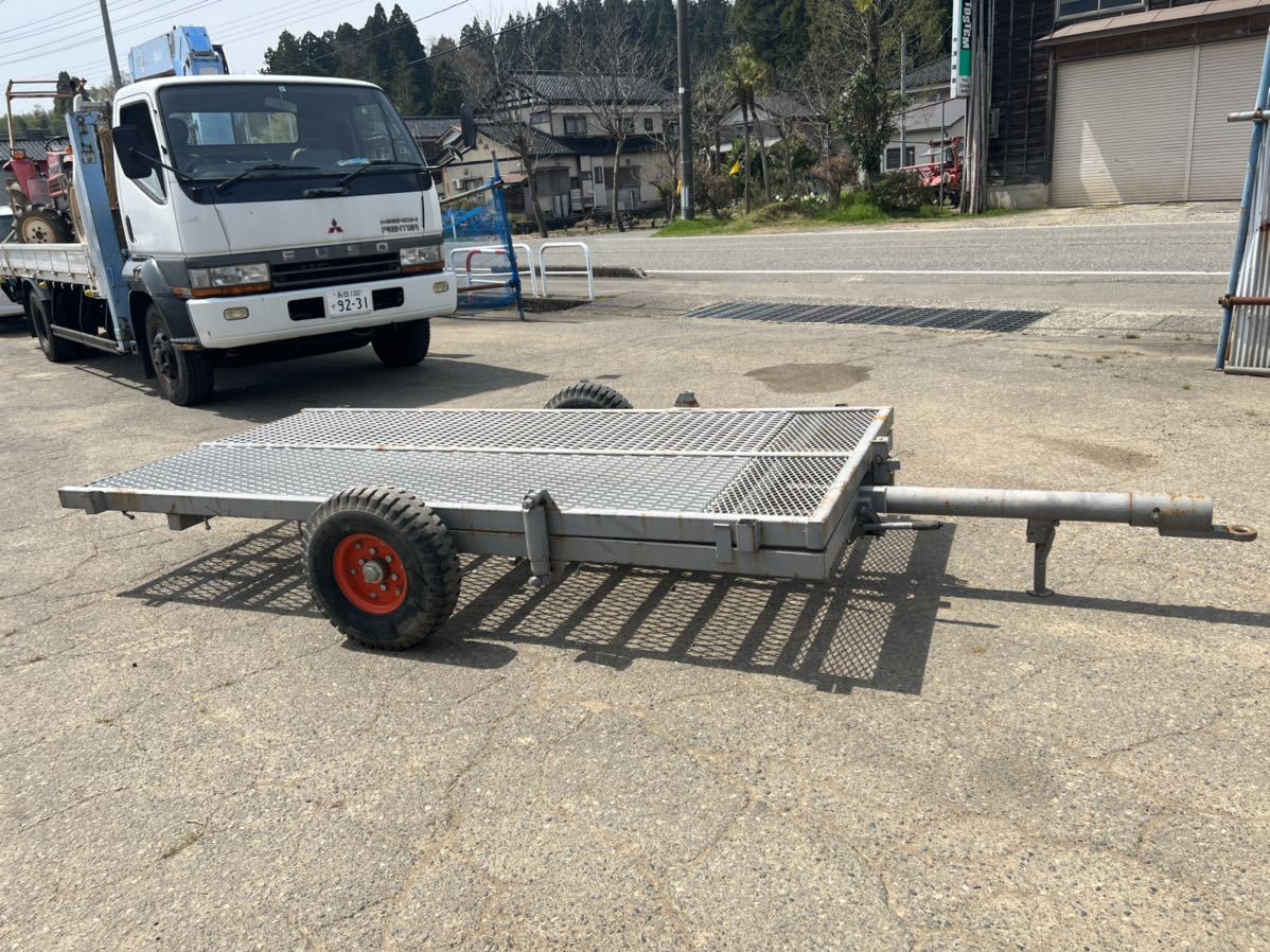 コンバイントレーラー 農機 運搬車 移動 トレーラー 牽引 荷台 品 www