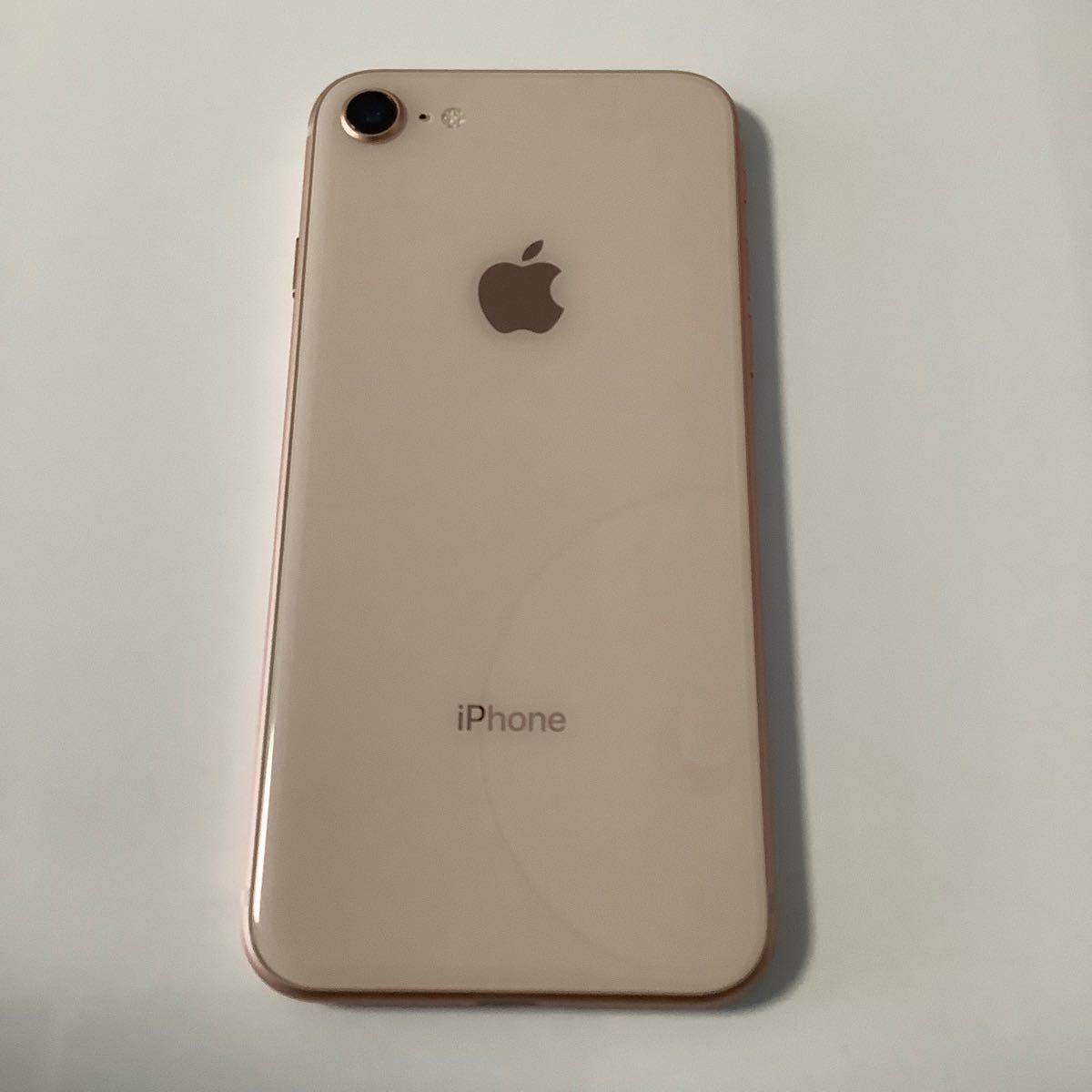 iPhone8 64GB ゴールド SIMフリー【 美品 】【透明ケース付き】【 即日