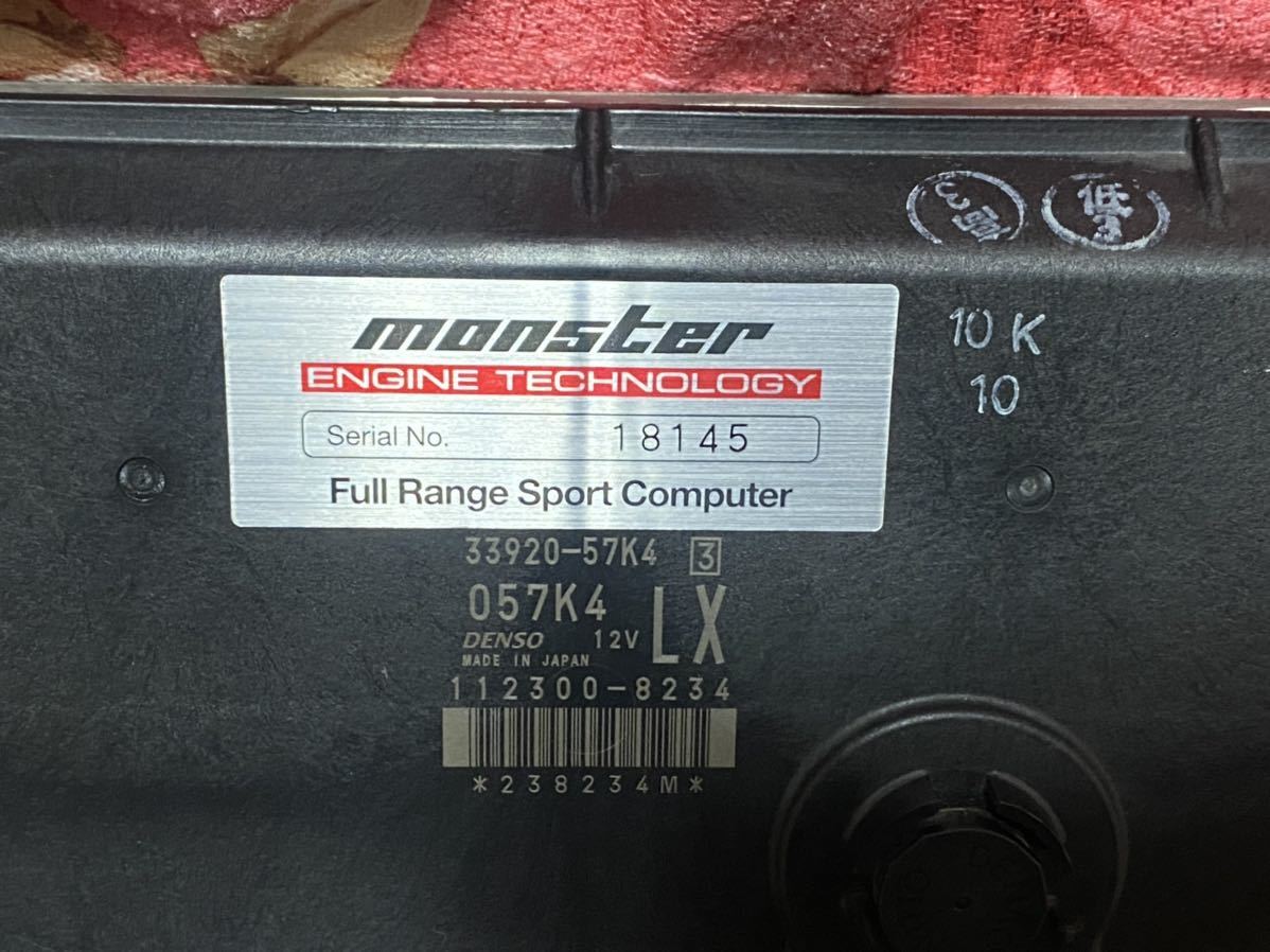 ZC31S Monster Full Range Computer for Swift Sport ECU MT Swift Sports for Monstar full range computer use law 13789km