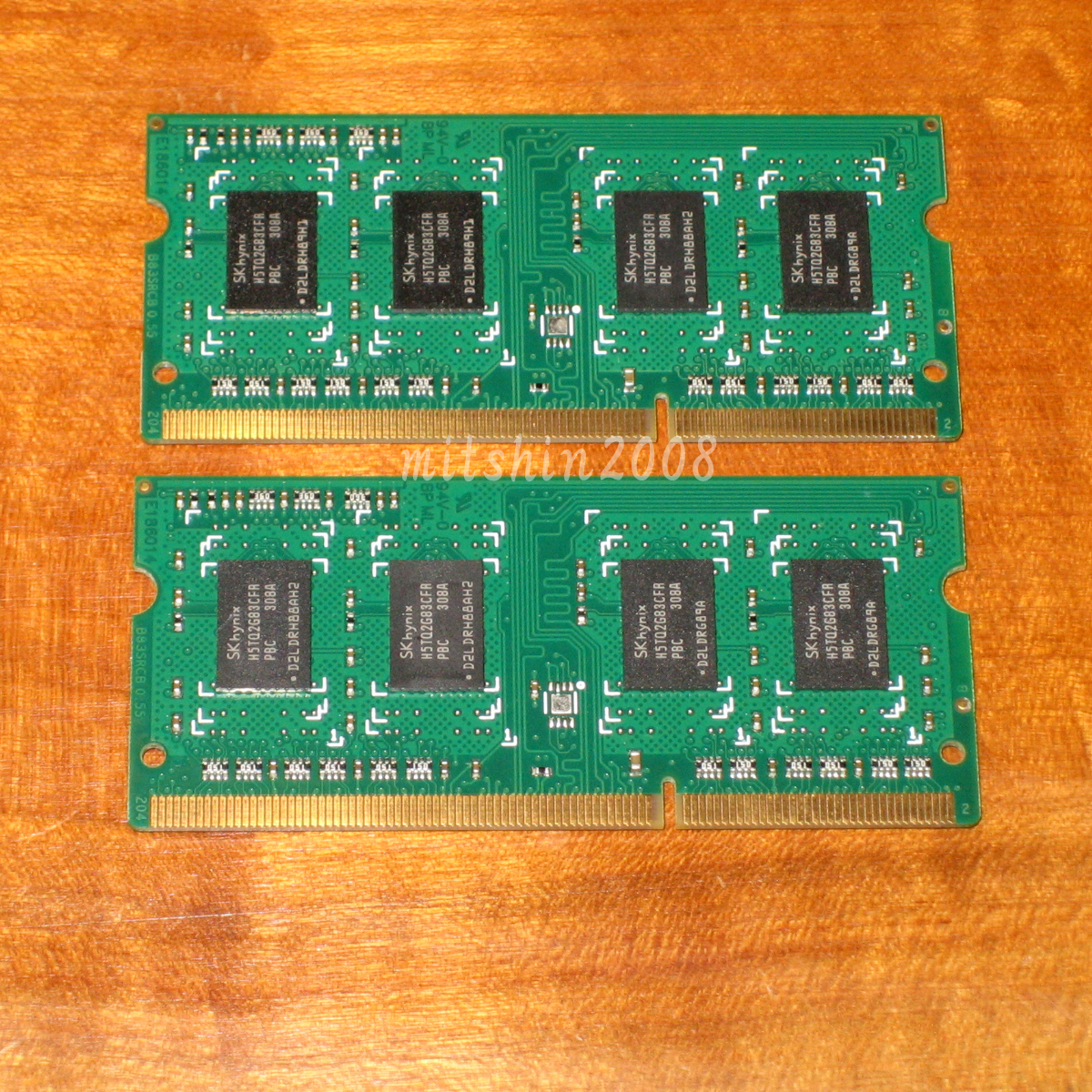 ヤフオク! - 合計4GB(2GBx2枚) SanMax/Hynix PC3-12800S(DDR3...