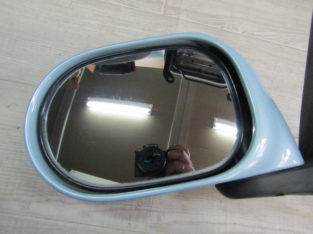  Nissan AK12 March door mirror left ICHIKOH 8289 light blue 
