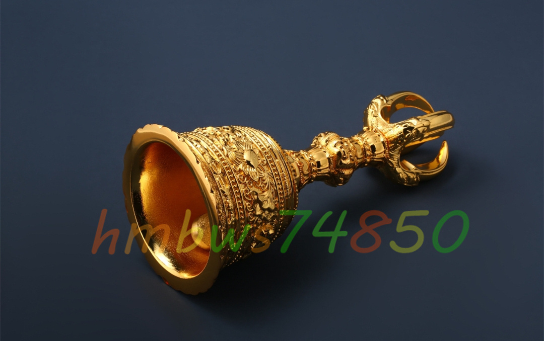 密教法具 寺院仏具」真言宗 鬼面型法具 金剛鈴 仏具 仏教美術 筋 密教法具 寺院仏具」真言宗 鬼面型法具 金剛鈴 仏具 仏教美術 筋