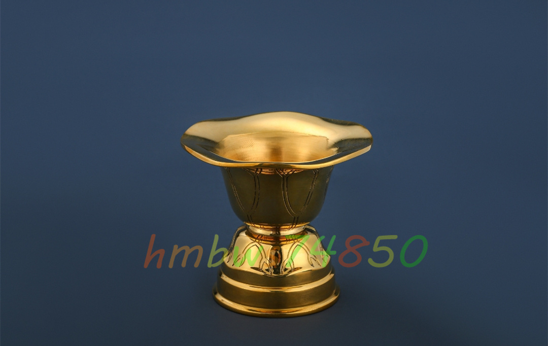 密教法具 真言宗 華水器 聖天用法具 仏具 真鍮製 磨き仕上げ 密教法具 真言宗 華水器 聖天用法具 仏具 真鍮製 磨き仕上げ