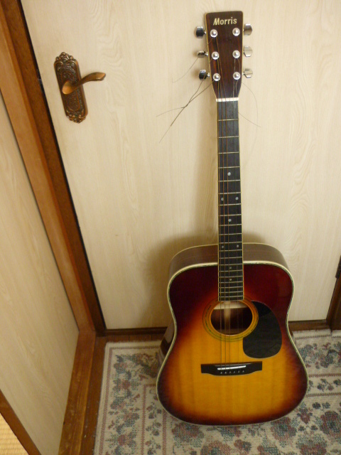 ☆貴重☆ Morris アコースティックギター W-30 ハードケース有り 美品