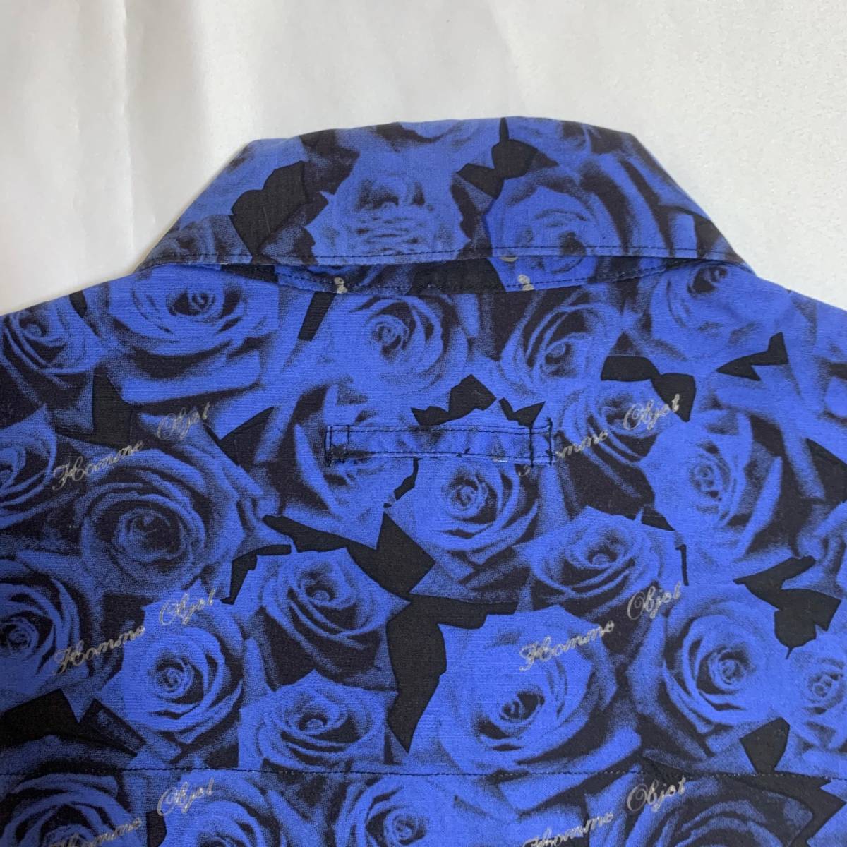 Jean Paul GAULTIER objet ジャンポール　ゴルチエ ゴルチェ　シャツ　半袖　バラ　薔薇　Rose アーカイブ　archive tops_画像7