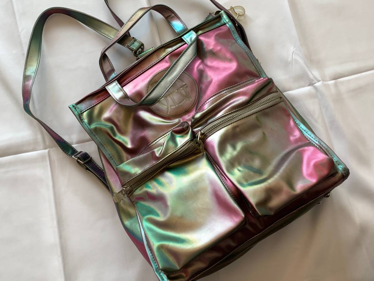 Jean Paul GAULTIER Jean-Paul Gaultier Gaultier JPG sphere insect Cyber rainbow color multi color bag ruck sack archive archive 