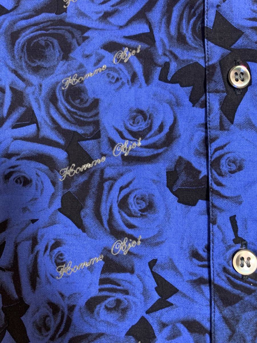 Jean Paul GAULTIER objet ジャンポール　ゴルチエ ゴルチェ　シャツ　半袖　バラ　薔薇　Rose アーカイブ　archive tops_画像4