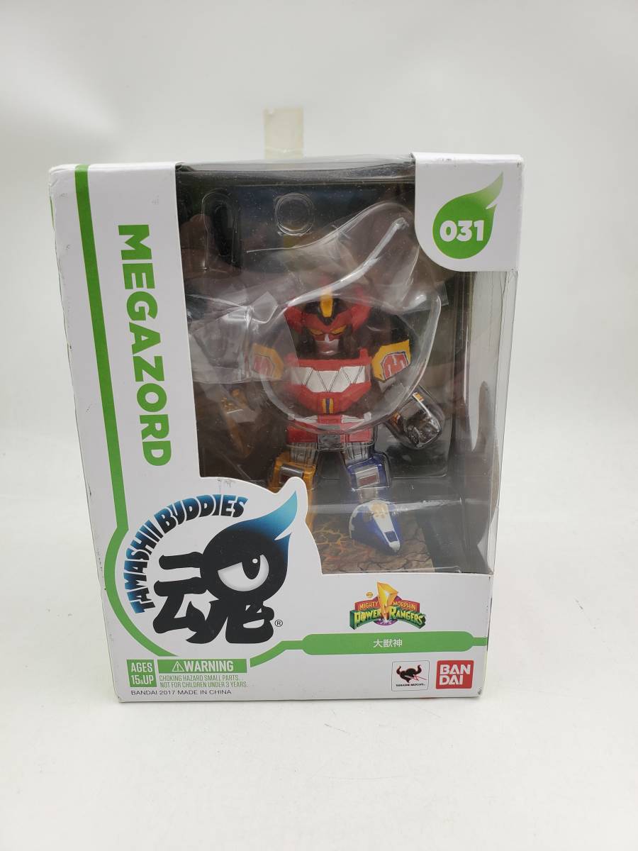  new goods unopened mighty mo- fins Power Ranger soul Buddies Tamashii Buddies 031 Megazord mega zo-do figure juu Ranger 