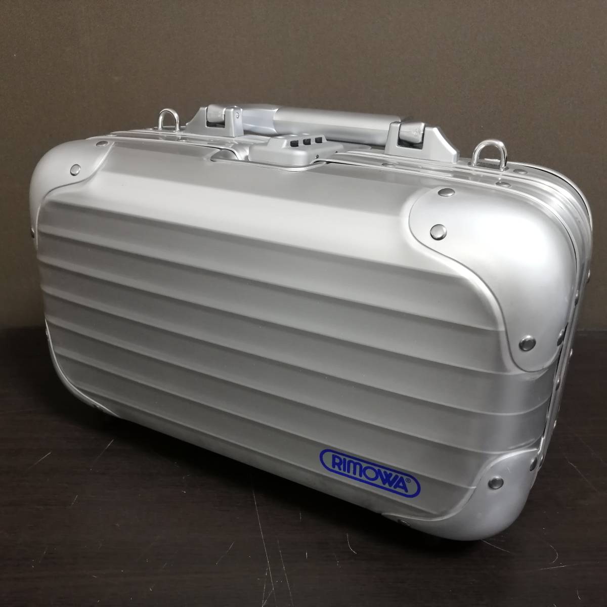 RIMOWA　稀少廃盤トパーズピッコロ！2000年ドイツ製青ロゴ美品！928.16 検索用(ビジネス、パイロット、コスメ、カメラ、ケース)